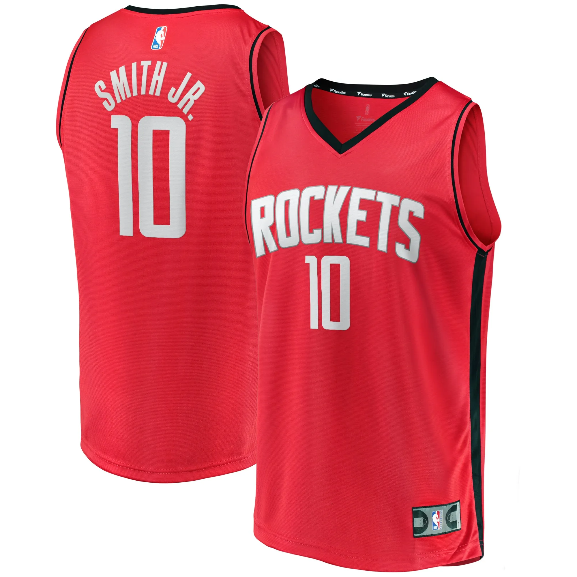 Jabari Smith Jr. Houston Rockets Fanatics Youth Fast Break Replica Player Jersey - Icon Edition - Red