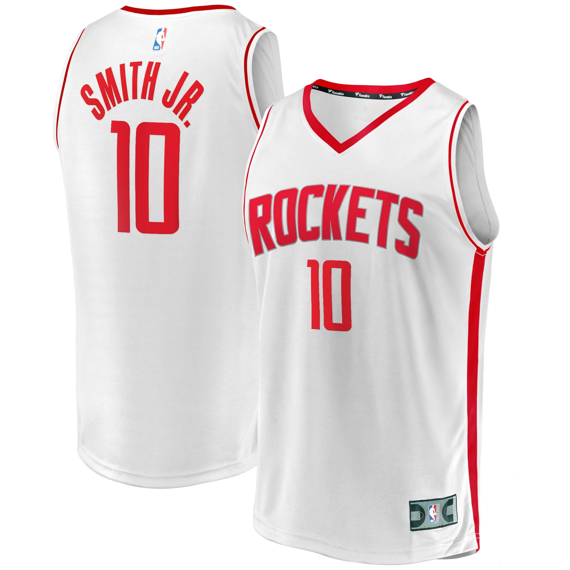 Jabari Smith Jr. Houston Rockets Fanatics Youth Fast Break Replica Player Jersey - Association Edition - White