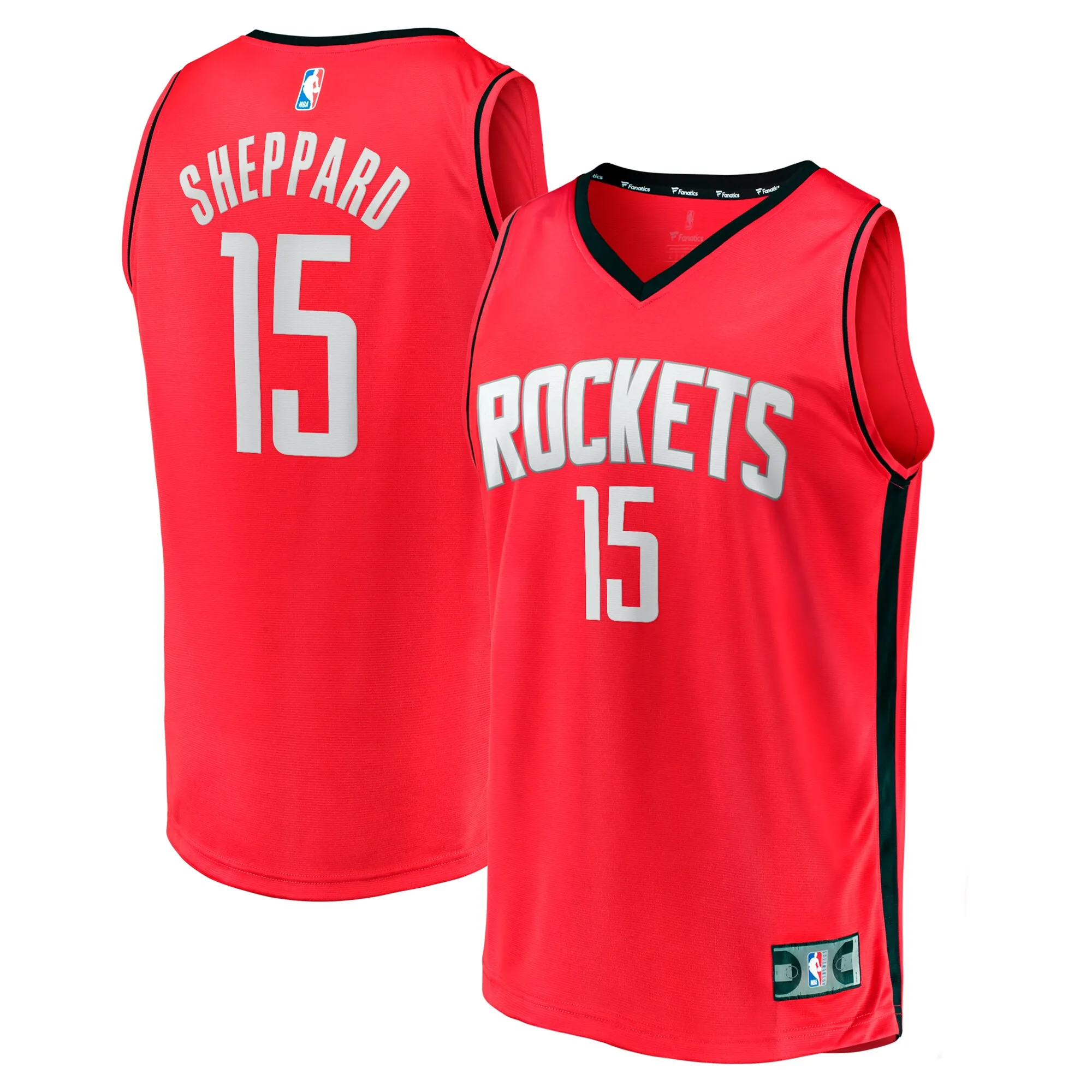 Reed Sheppard Houston Rockets Fanatics Youth 2024 NBA Draft Fast Break Player Jersey - Icon Edition - Red