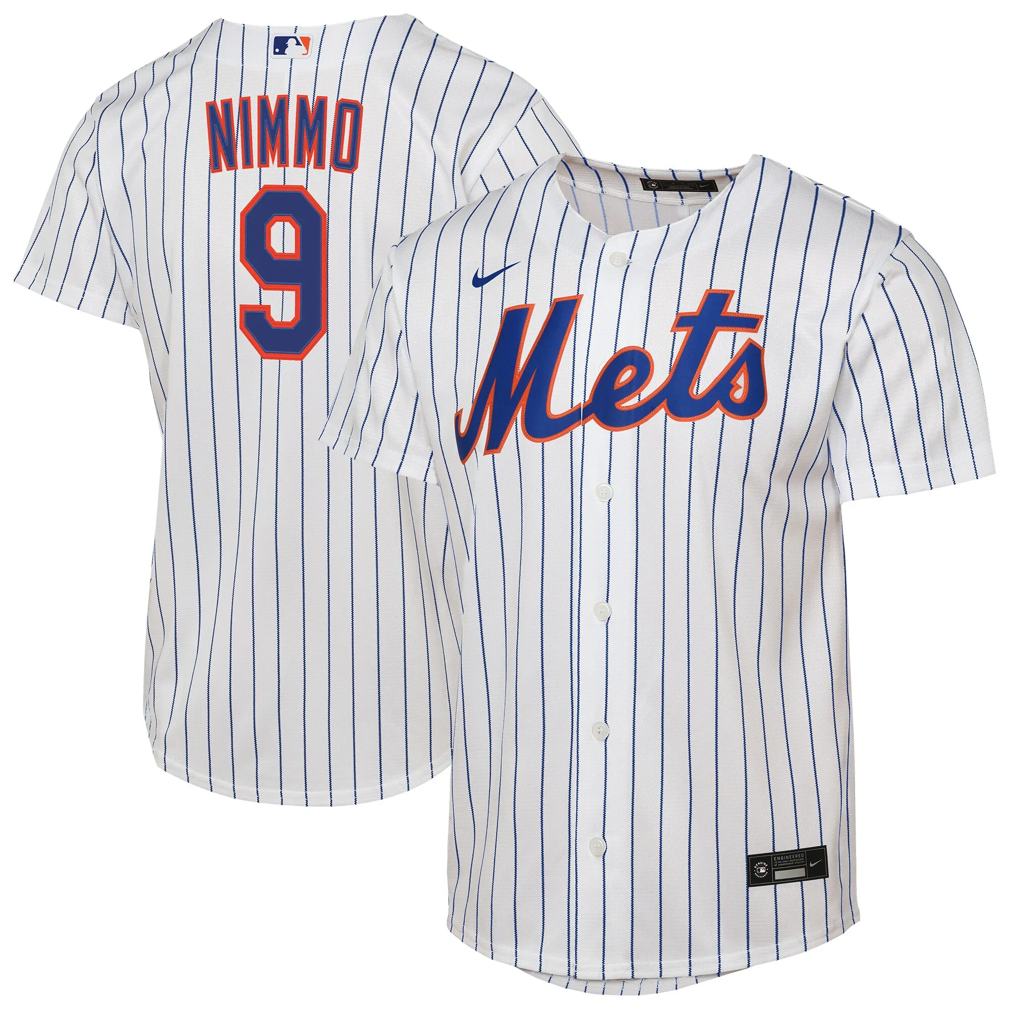Brandon Nimmo New York Mets Nike Youth Home Replica Player Jersey - White