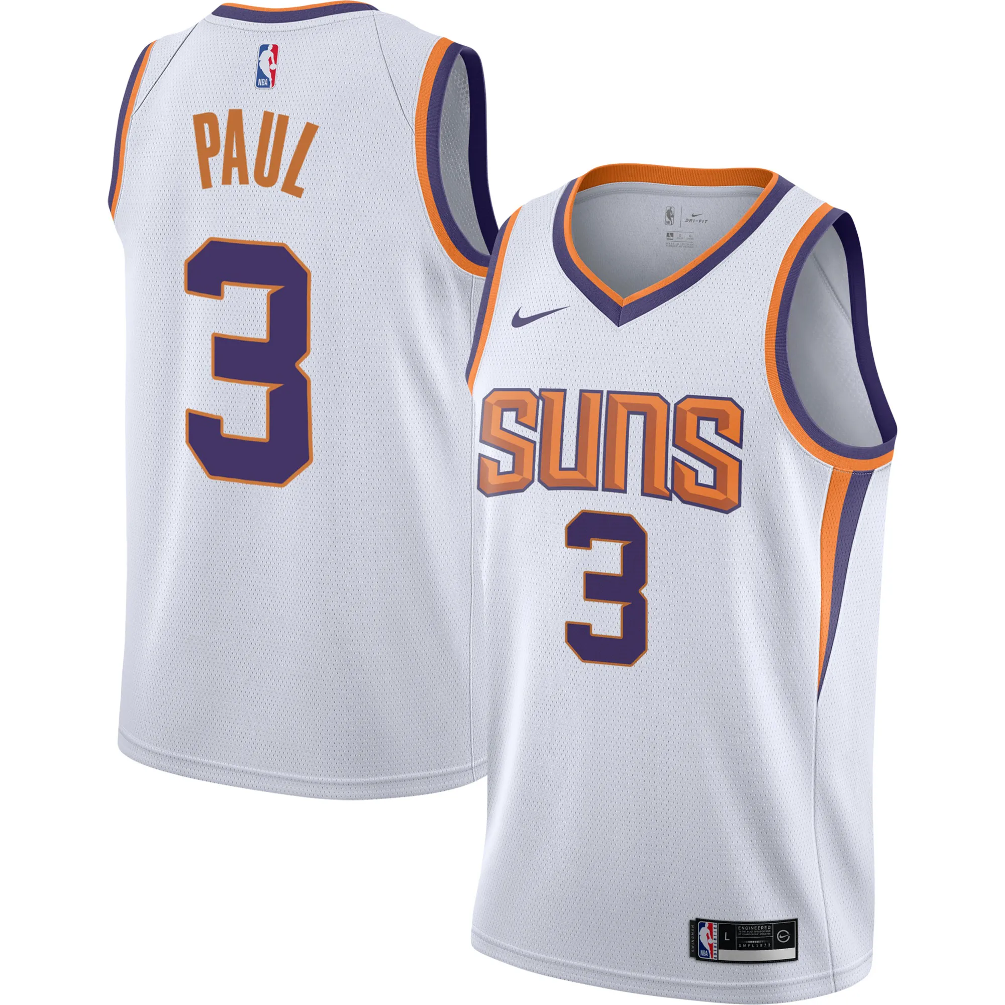 Chris Paul Phoenix Suns Nike Youth Swingman Jersey - Association Edition - White