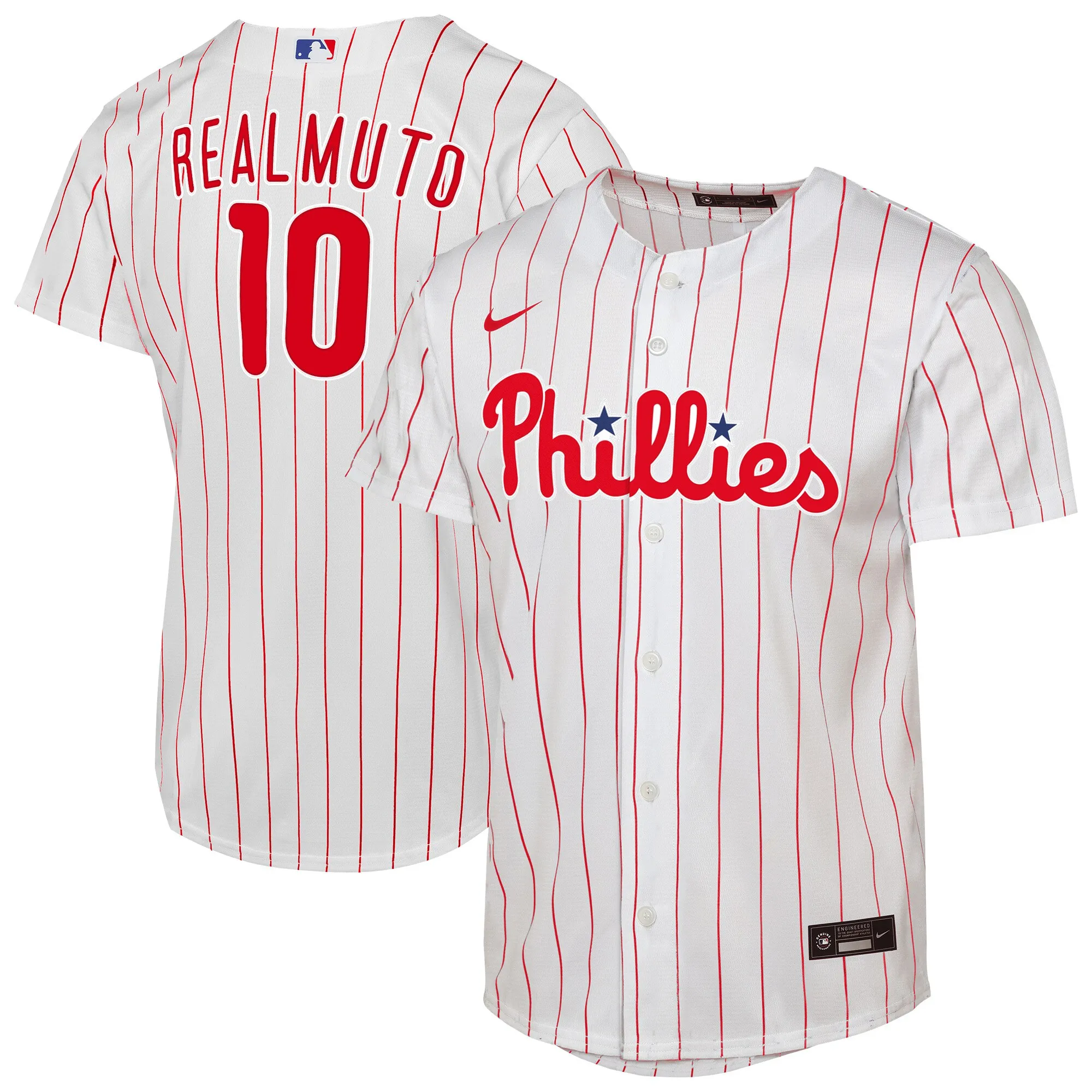 J.T. Realmuto Philadelphia Phillies Nike Youth Home Replica Player Jersey - White