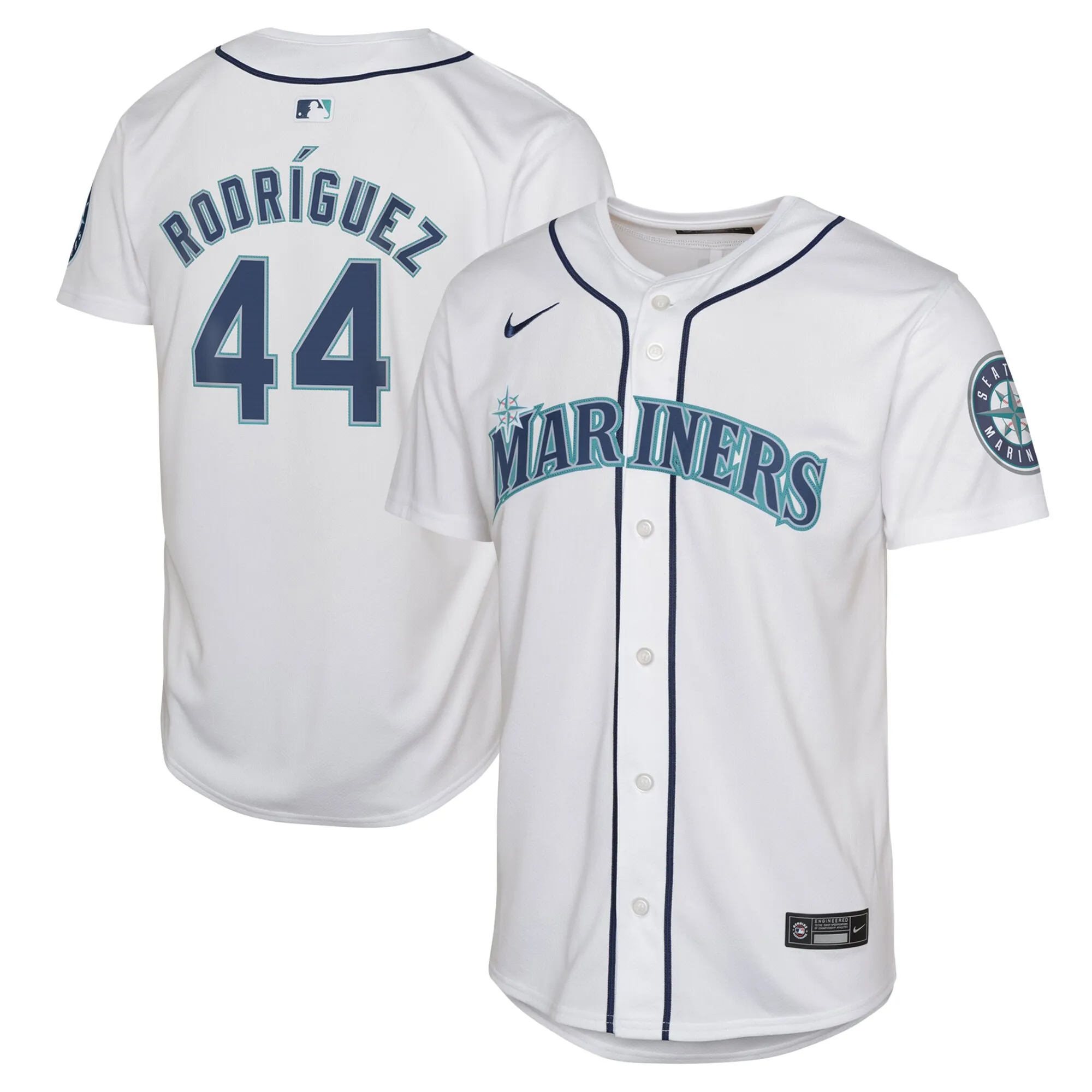 Julio Rodríguez Seattle Mariners Nike Youth Home Limited Player Jersey - White