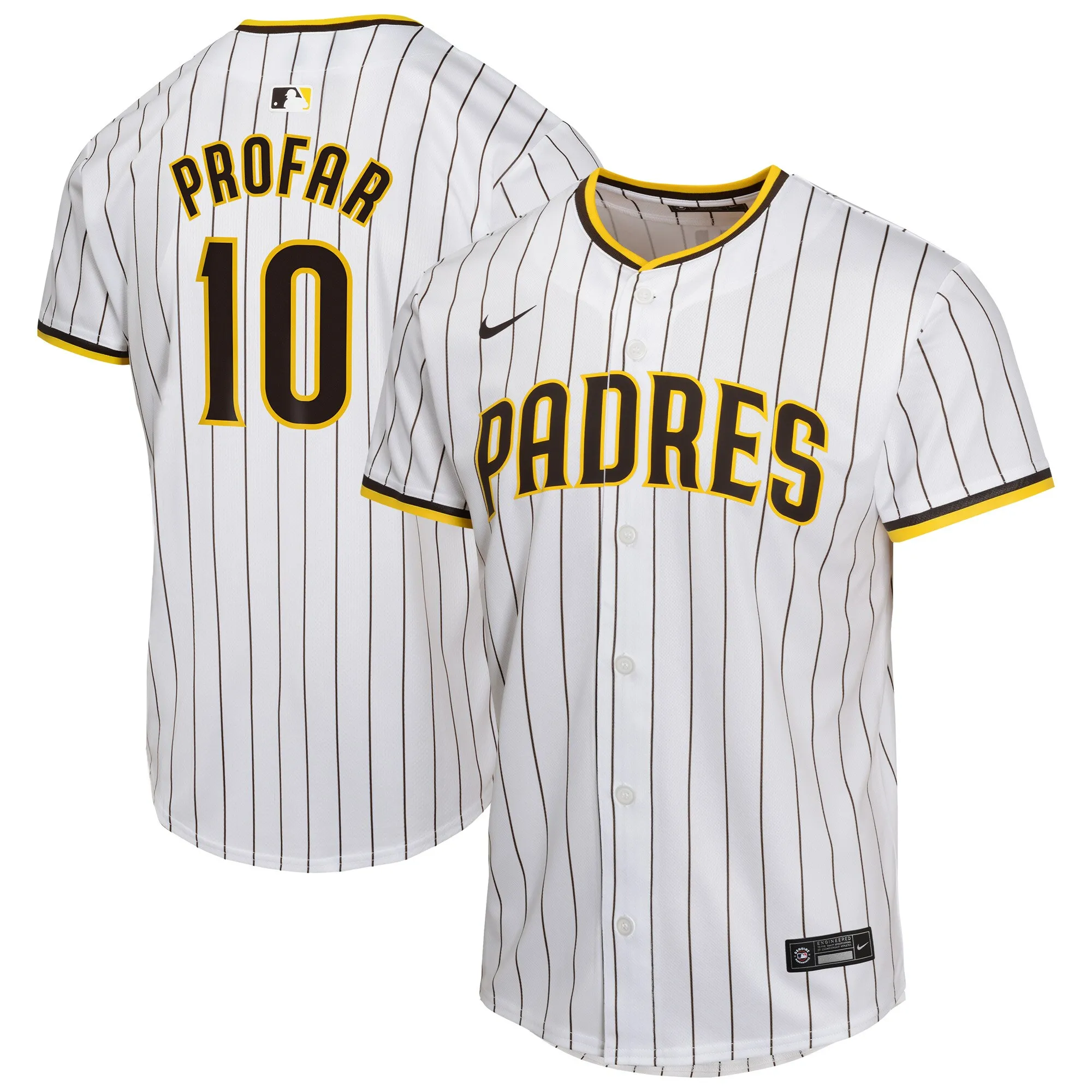 Jurickson Profar San Diego Padres Nike Youth Home Player Game Jersey - White