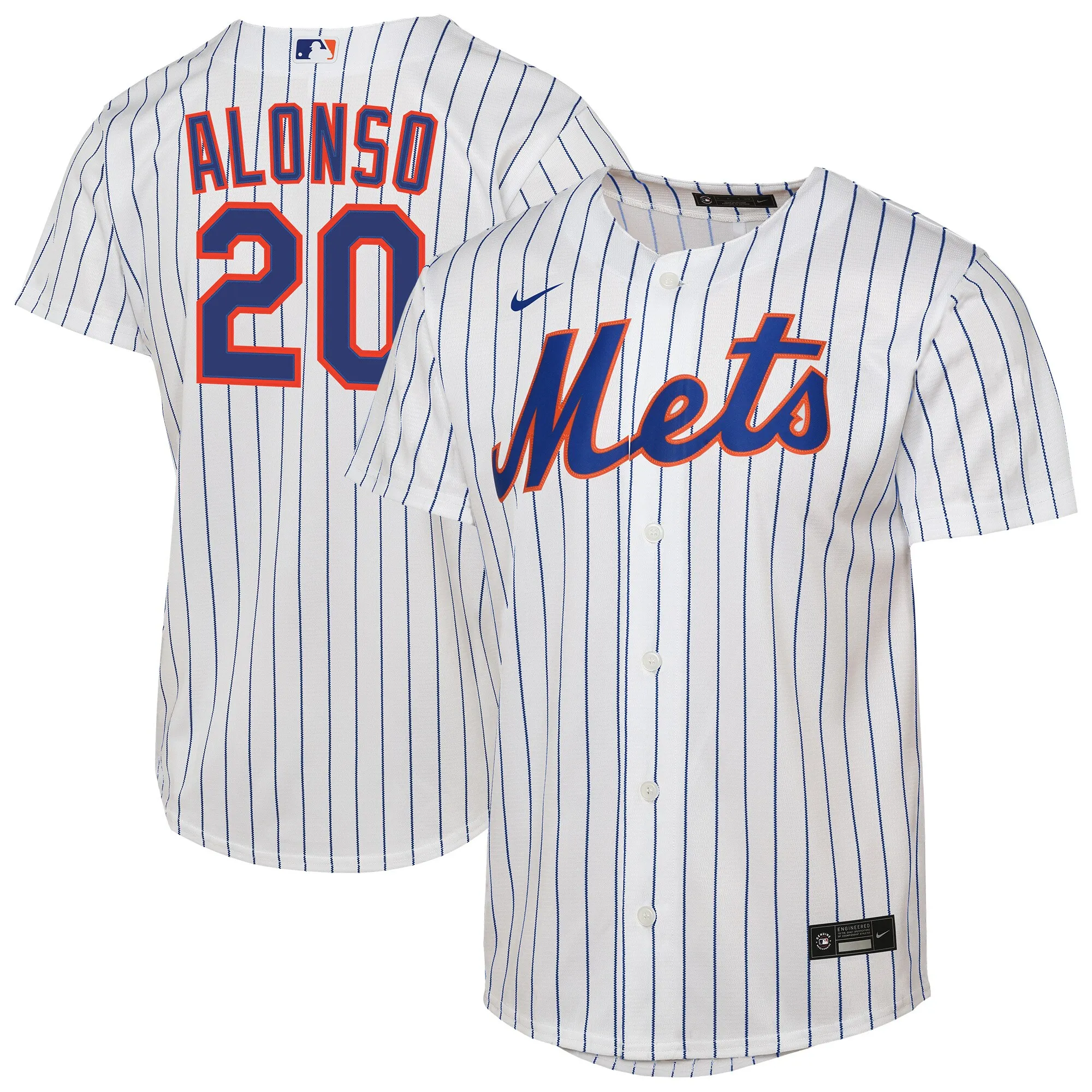 Pete Alonso New York Mets Nike Youth Home Replica Player Jersey - White
