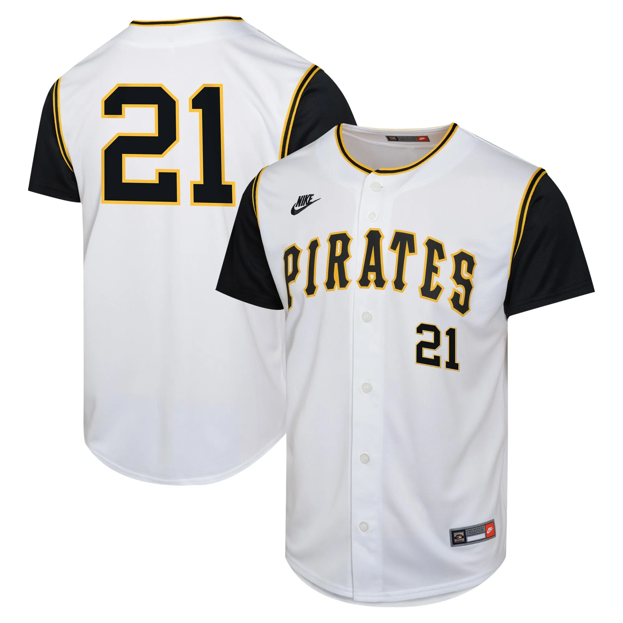 Roberto Clemente Pittsburgh Pirates Nike Youth Cooperstown Collection Limited Player Jersey - White