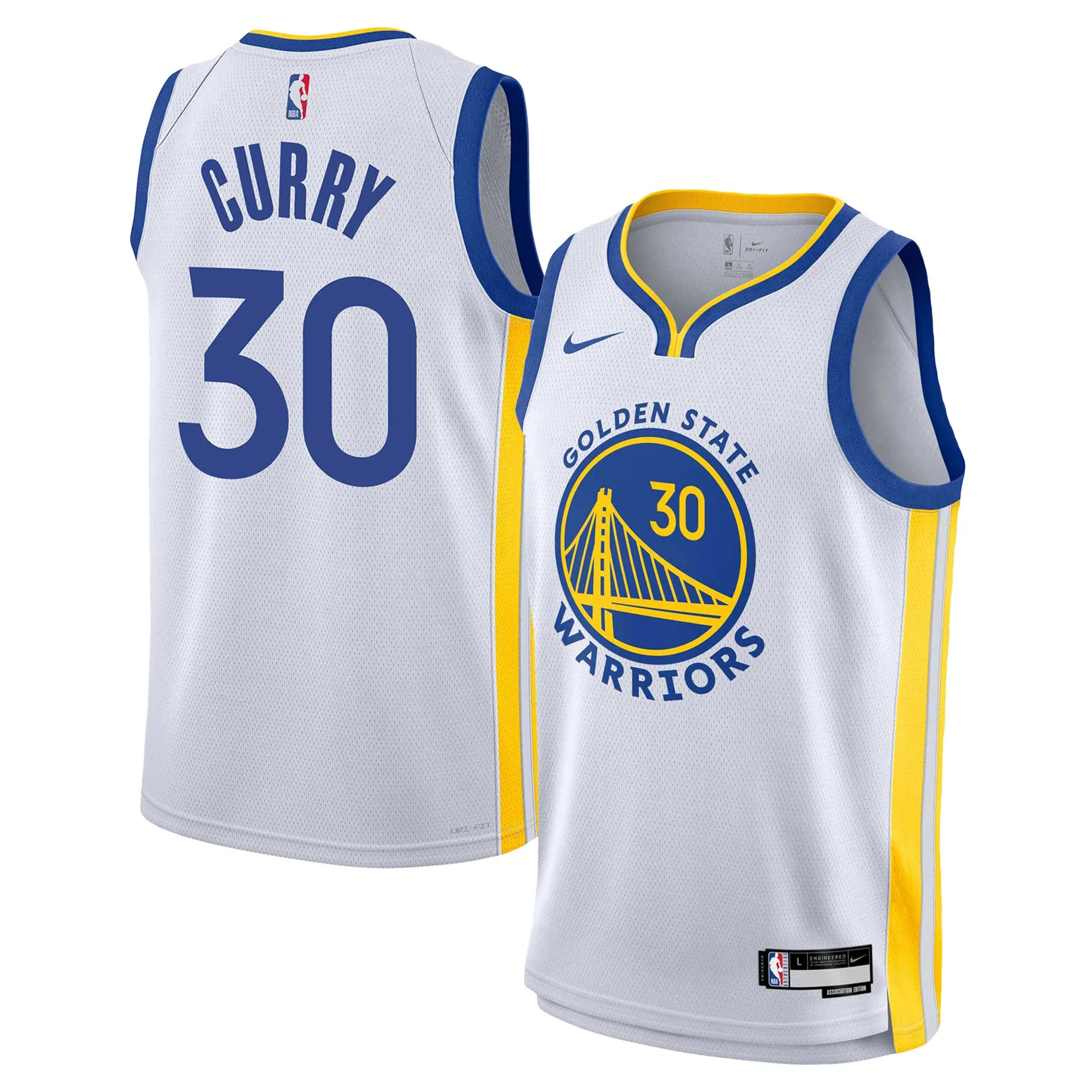 Stephen Curry Golden State Warriors Nike Youth Swingman Jersey - Association Edition - White