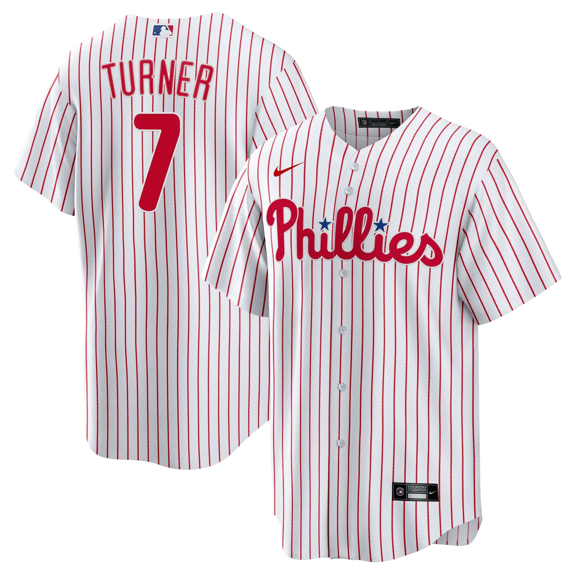 Trea Turner Philadelphia Phillies Nike Youth Alternate Replica Player Jersey - White
