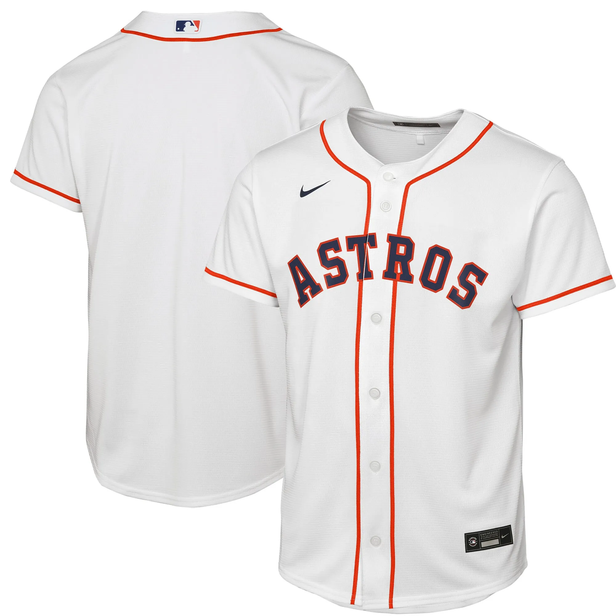 Houston Astros Nike Youth Home Replica Jersey - White