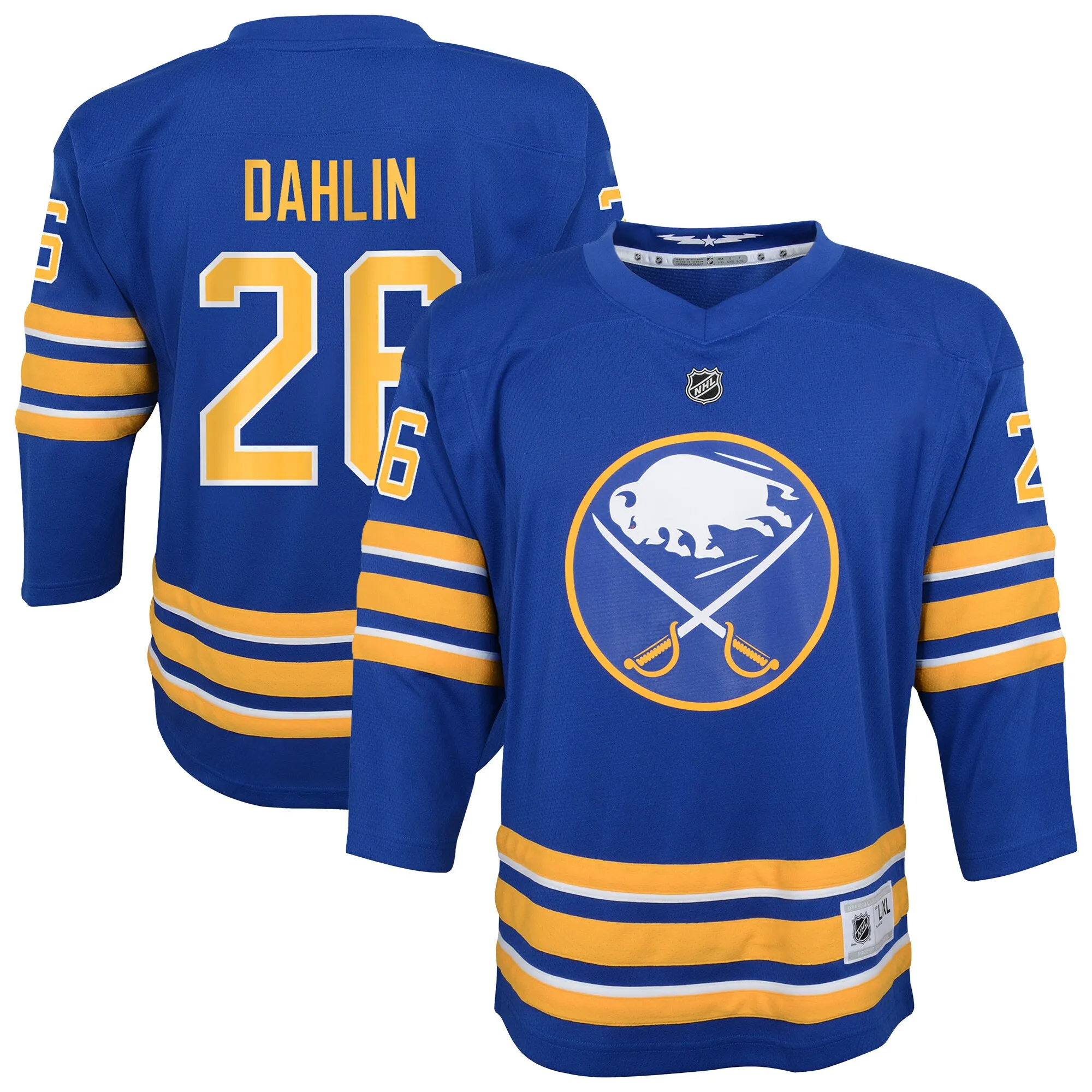 Rasmus Dahlin Buffalo Sabres Youth Home Replica Player Jersey - Navy