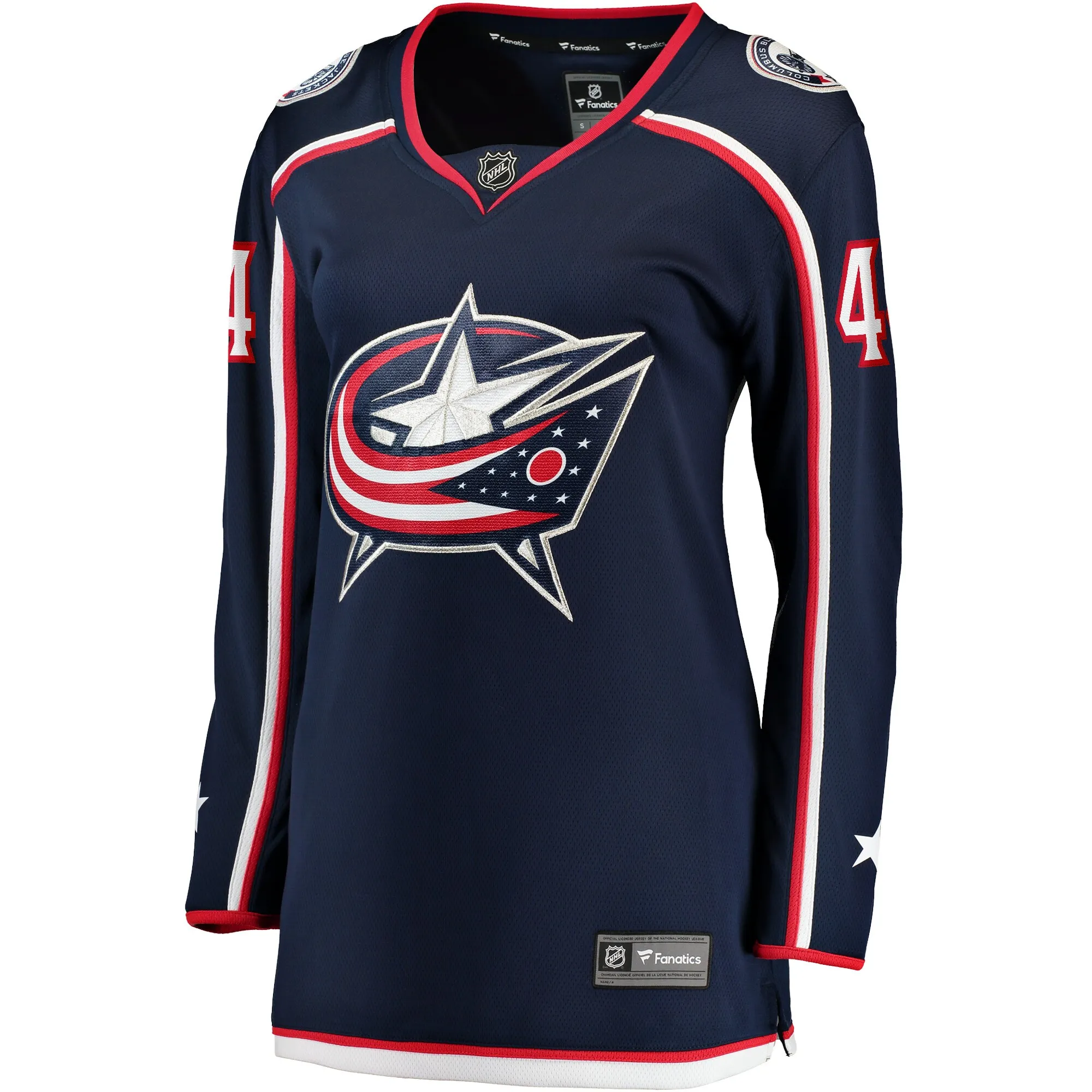 Erik Gudbranson Columbus Blue Jackets Fanatics Women's Home Breakaway Player Jersey - Navy