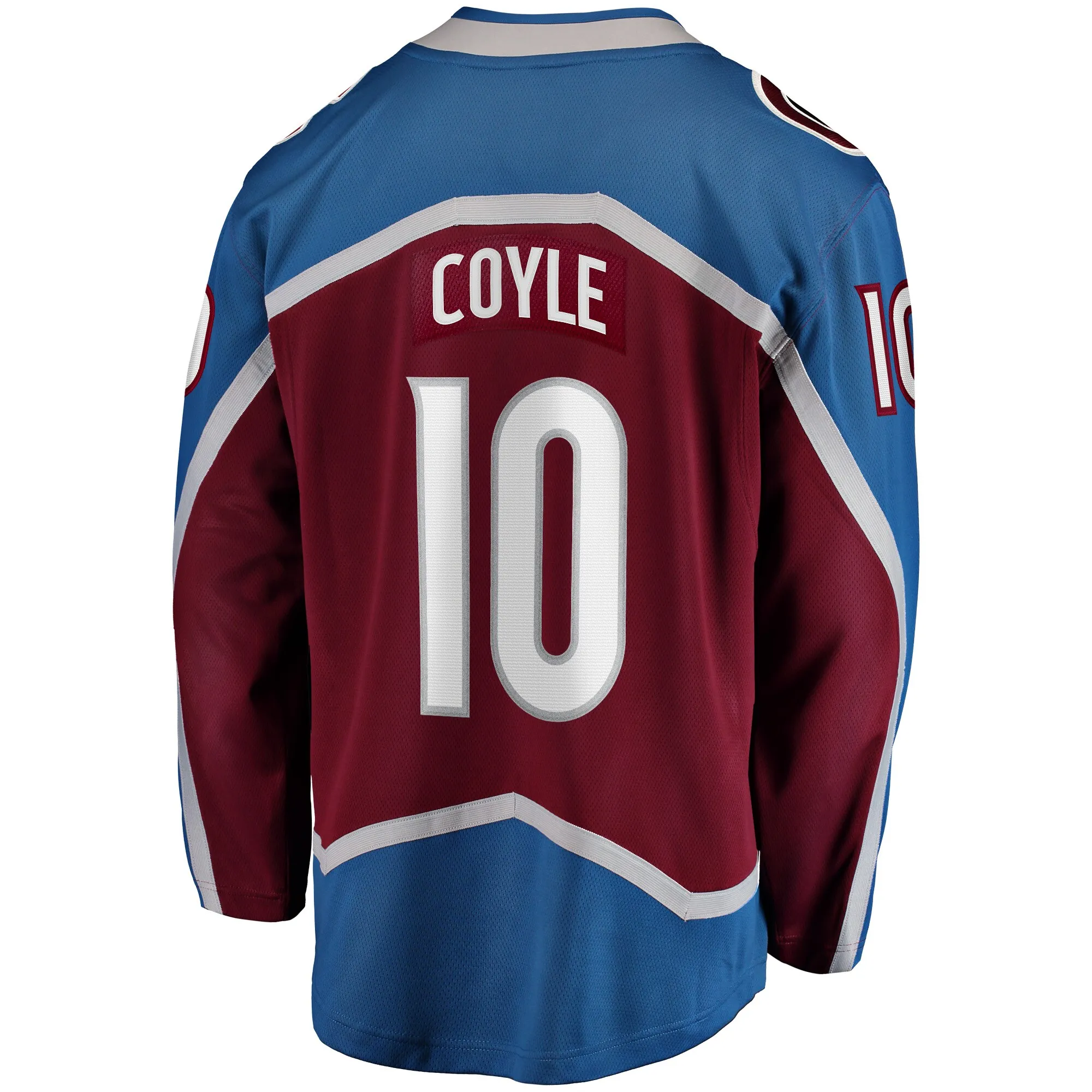 Charlie Coyle Colorado Avalanche Fanatics Home Breakaway Jersey - Burgundy - Image 3