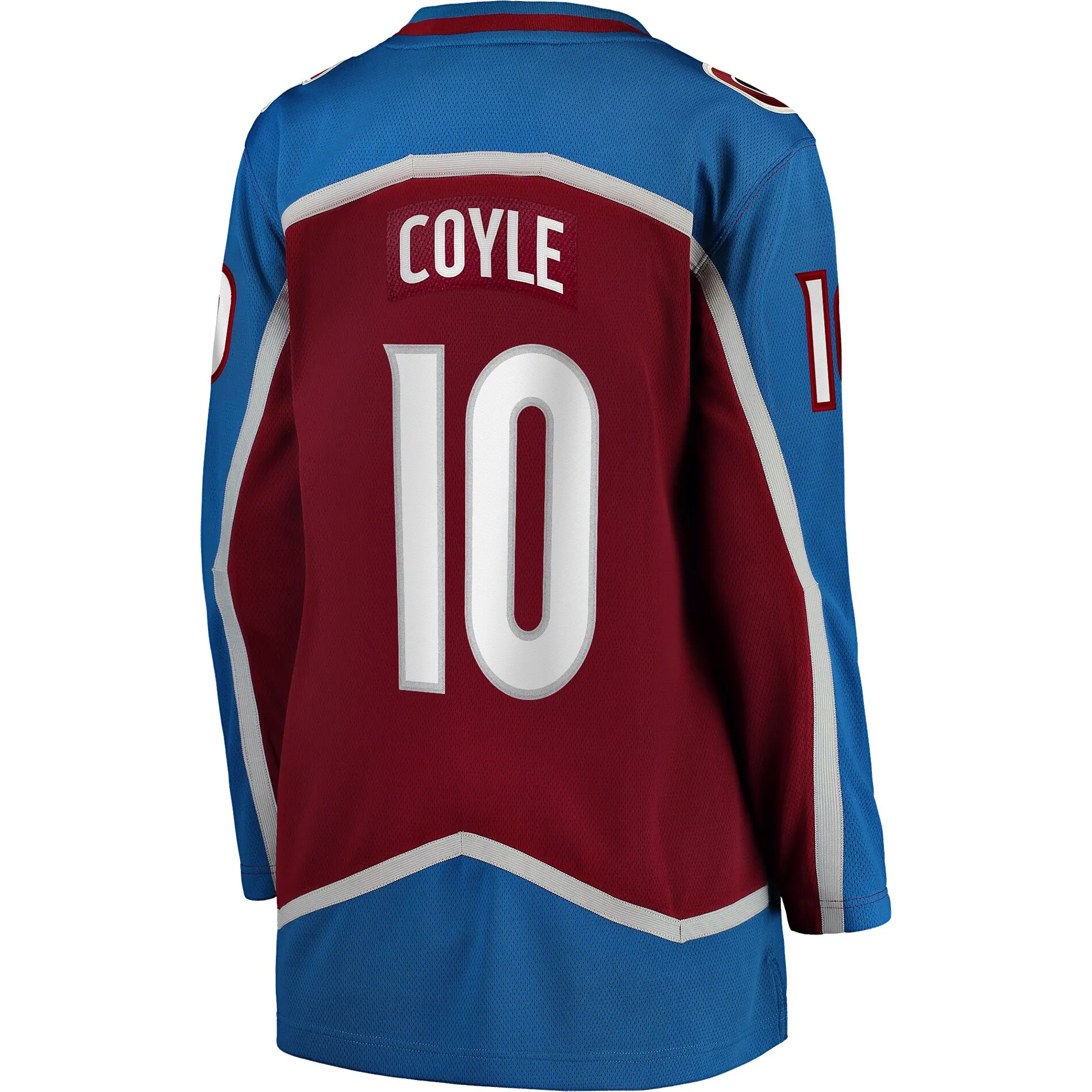 Charlie Coyle Colorado Avalanche Fanatics Women's Home Breakaway Player Jersey - Burgundy - Image 3