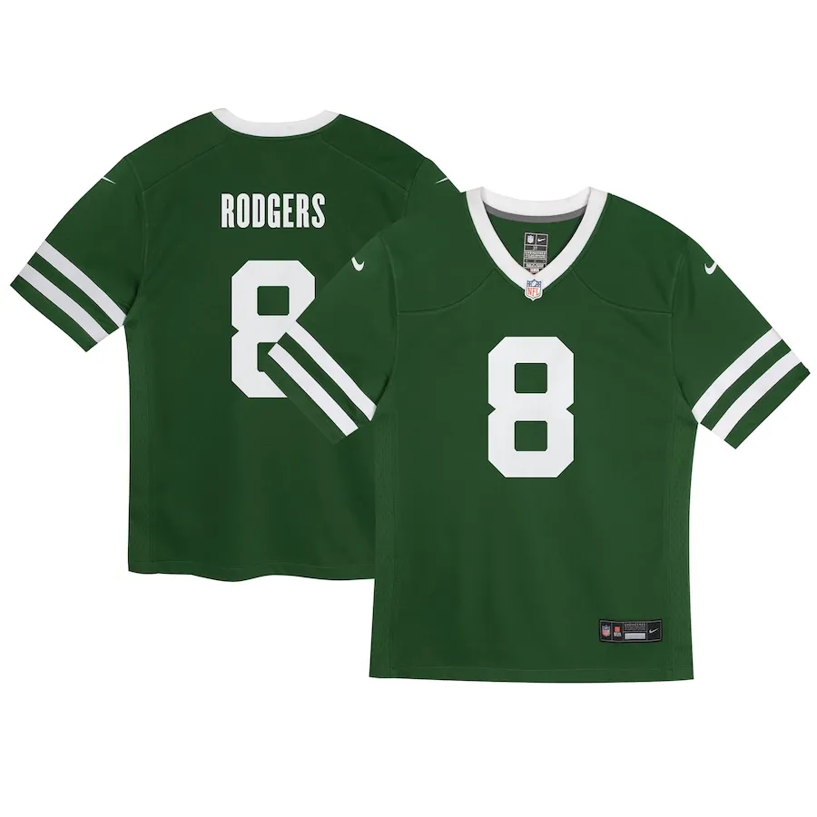 Aaron Rodgers New York Jets Nike Infant Game Jersey - Legacy Green