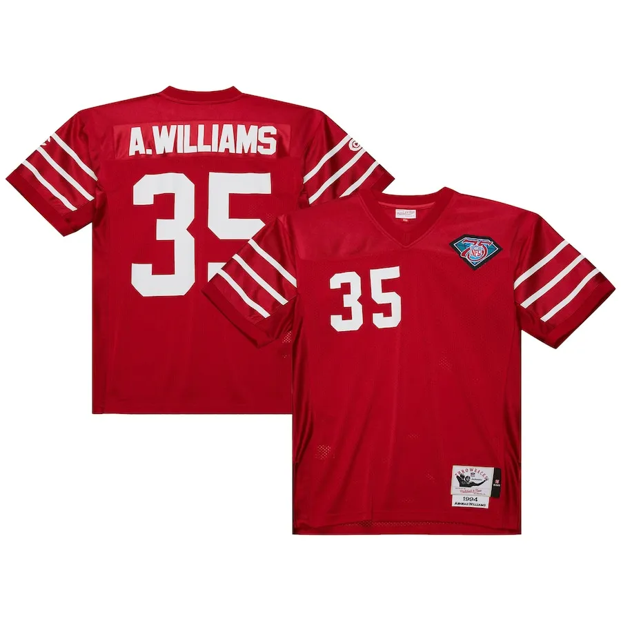 Aeneas Williams Arizona Cardinals 1994 Mitchell &amp Ness Authentic Throwback Retired Player Jersey - Cardinal