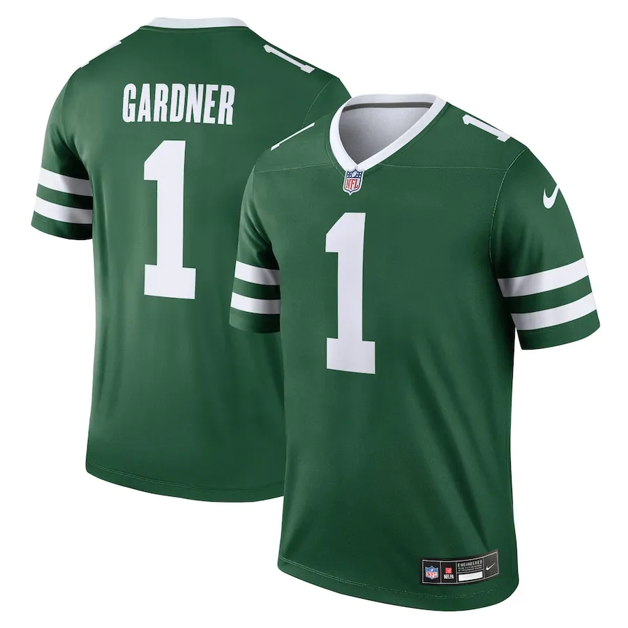 Ahmad Sauce Gardner New York Jets Nike Team Legend Jersey - Green
