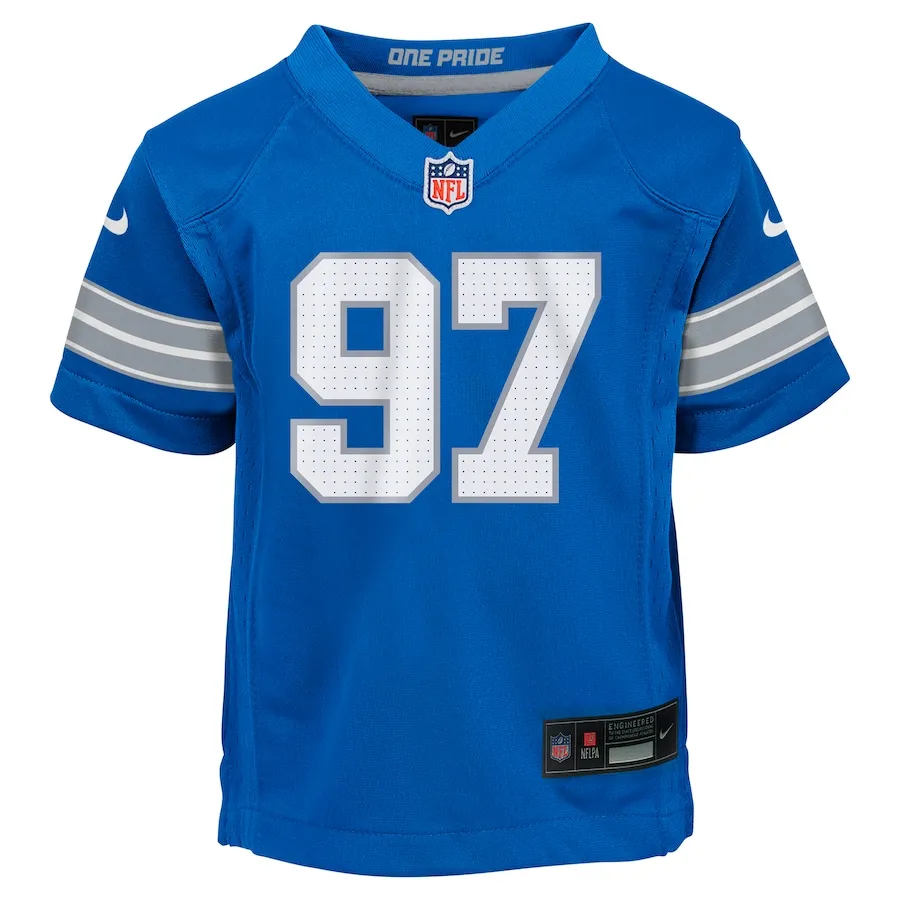 Aidan Hutchinson Detroit Lions Nike Toddler Game Jersey - Blue