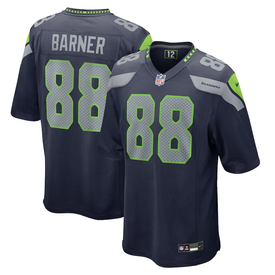 A.J. Barner Seattle Seahawks Nike  Game Jersey -  College Navy
