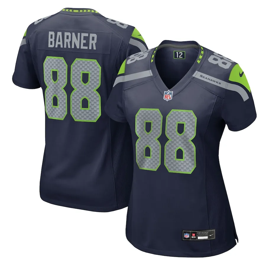 A.J. Barner Seattle Seahawks Nike Women's Team Game Jersey -  Navy
