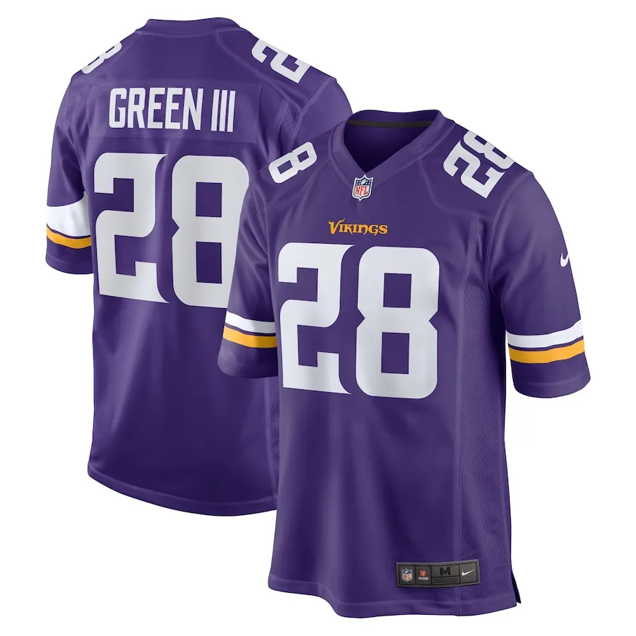 A.J. Green III Minnesota Vikings Nike Team Game Jersey -  Purple