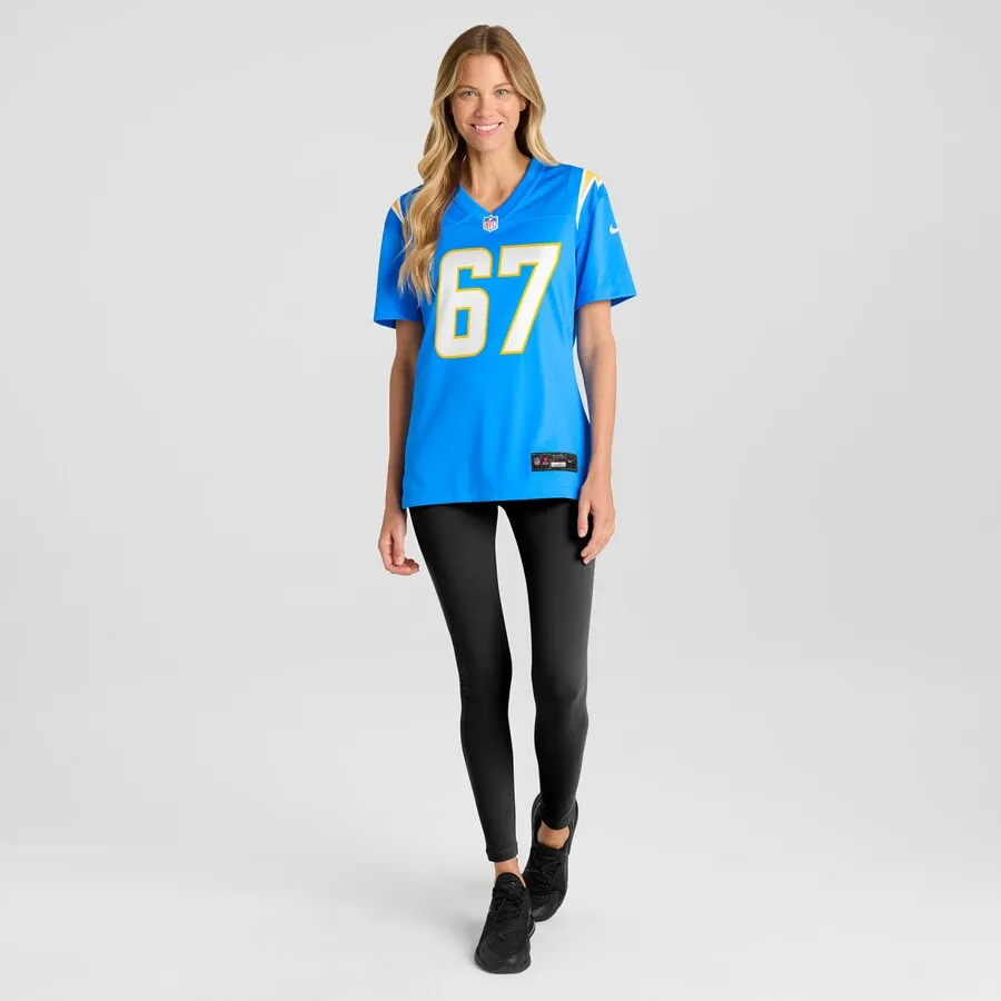 Alex Leatherwood Los Angeles Chargers Nike Women's Team Game Jersey -  Powder Blue