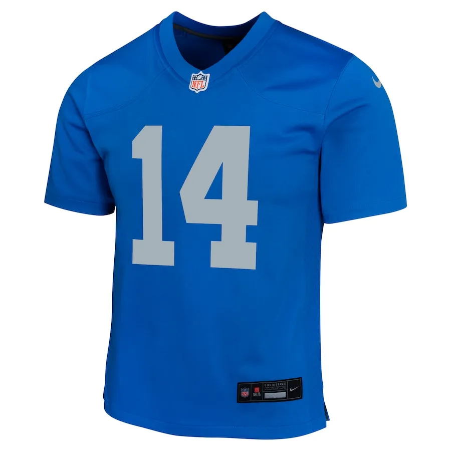 Amon-Ra St. Brown Detroit Lions Nike Youth Alternate Game Jersey - Blue