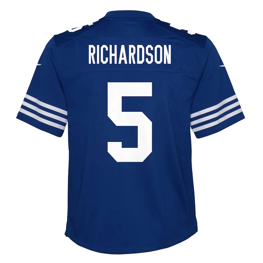 Anthony Richardson Sr. Indianapolis Colts Nike Youth Alternate Game Jersey - Royal 7246