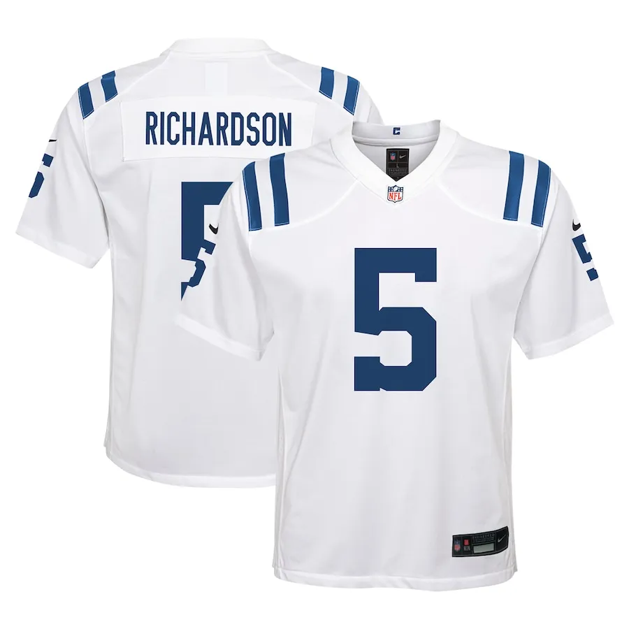 Anthony Richardson Sr. Indianapolis Colts Nike Youth Game Jersey - White