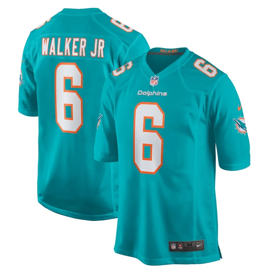 Anthony Walker Jr. Miami Dolphins Nike  Game Jersey -  Aqua