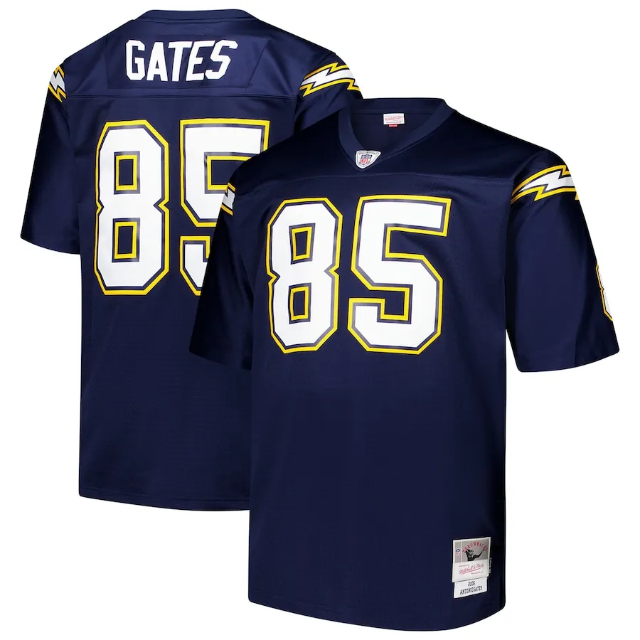 Antonio Gates Los Angeles Chargers Mitchell &amp Ness Big &amp Tall 2006 Team Legacy Retired Player Jersey - Navy