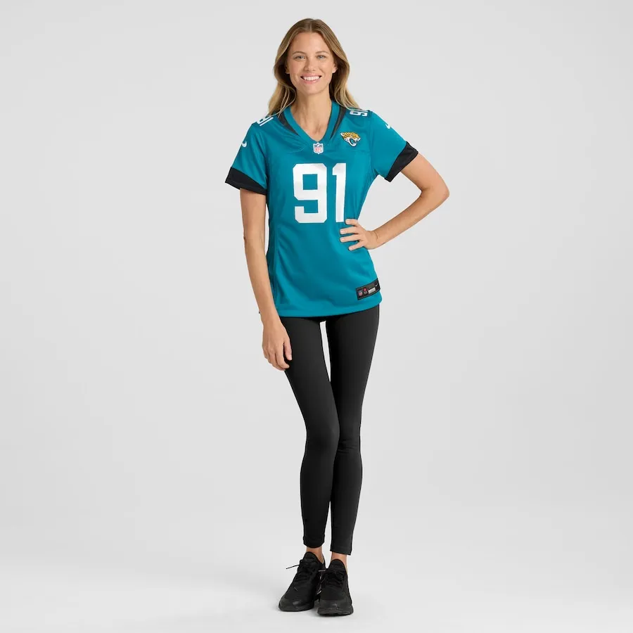 Arik Armstead Jacksonville Jaguars Nike Women's Team Game Jersey -  Teal