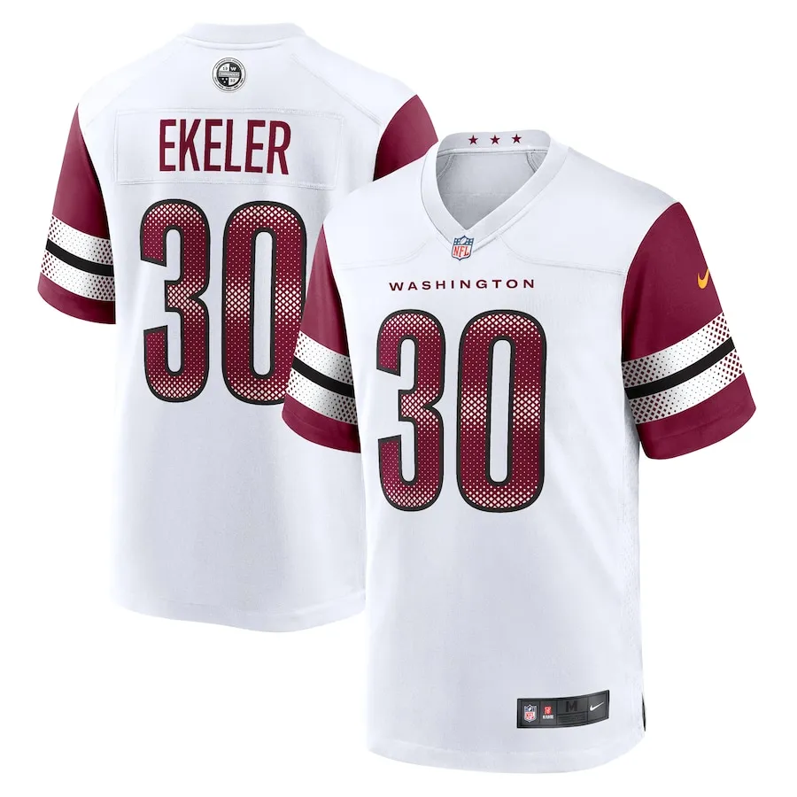 Austin Ekeler Washington Commanders Nike Game Jersey -  White