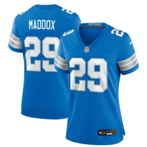 Avonte Maddox Detroit Lions Nike Women's Team Game Jersey -  Blue