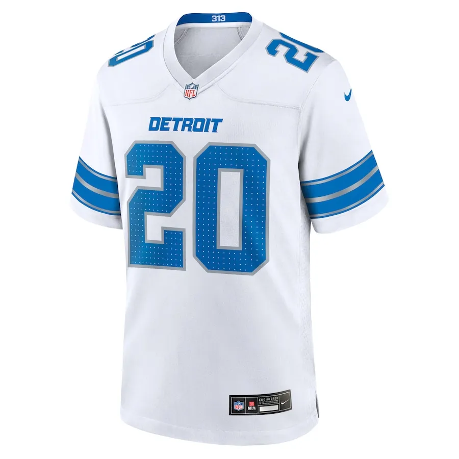 Barry Sanders Detroit Lions Nike Retired Player Game Jersey - White