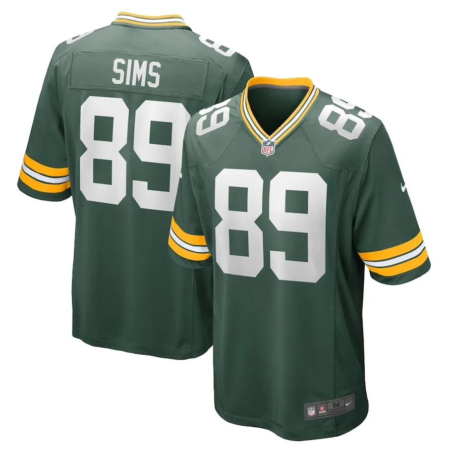 Ben Sims Green Bay Packers Nike Team Game Jersey -  Green 3637