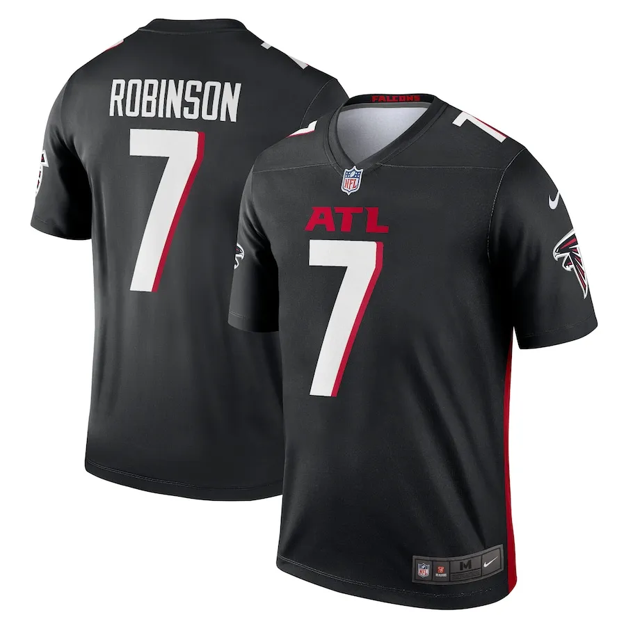 Bijan Robinson Atlanta Falcons Nike Team Legend Jersey - Black