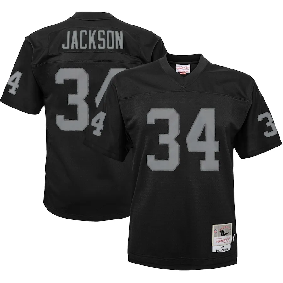 Bo Jackson Las Vegas Raiders Mitchell &amp Ness Infant 1988 Retired Legacy Jersey - Black