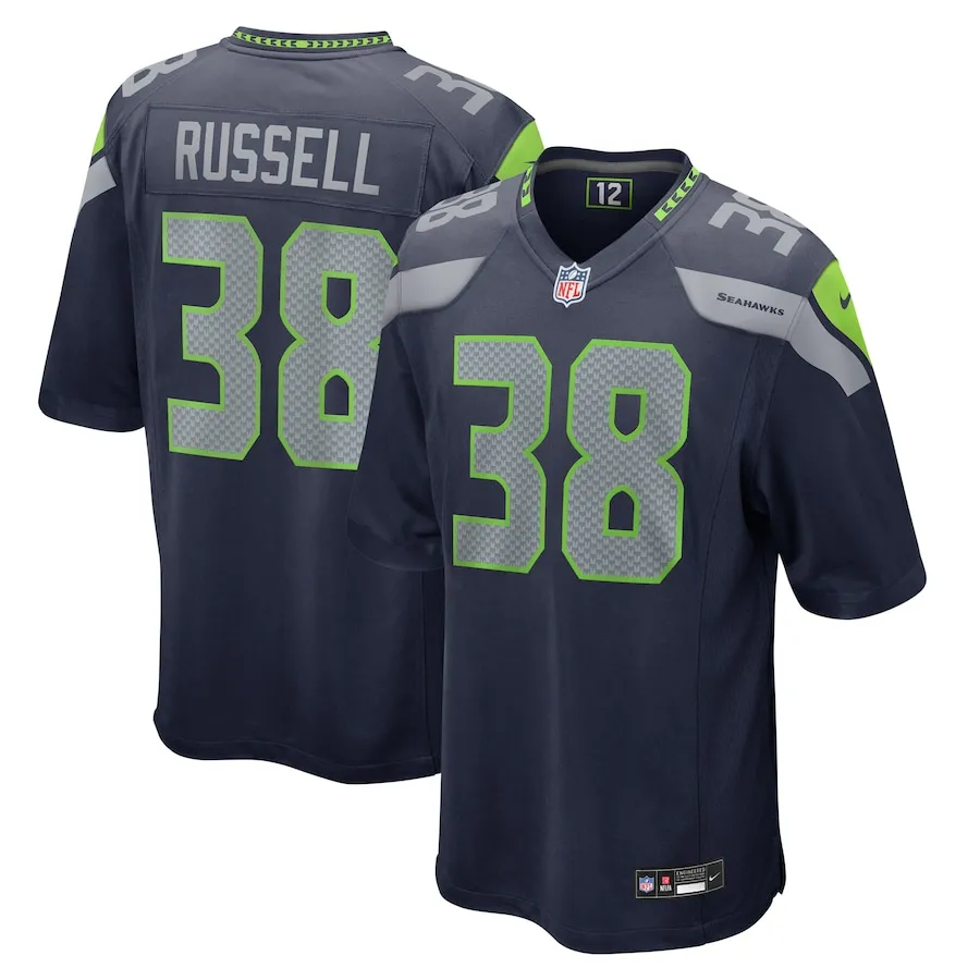 Brady Russell Seattle Seahawks Nike  Game Jersey -  College Navy