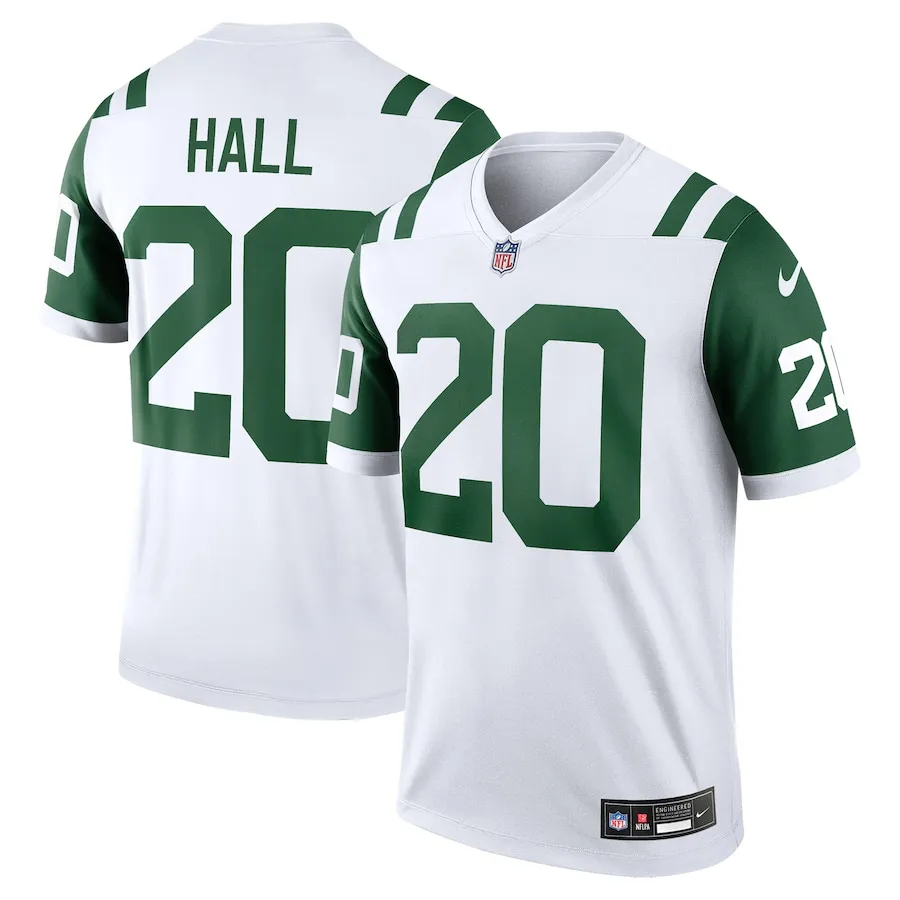 Breece Hall New York Jets Nike Alternate Legend Jersey - White