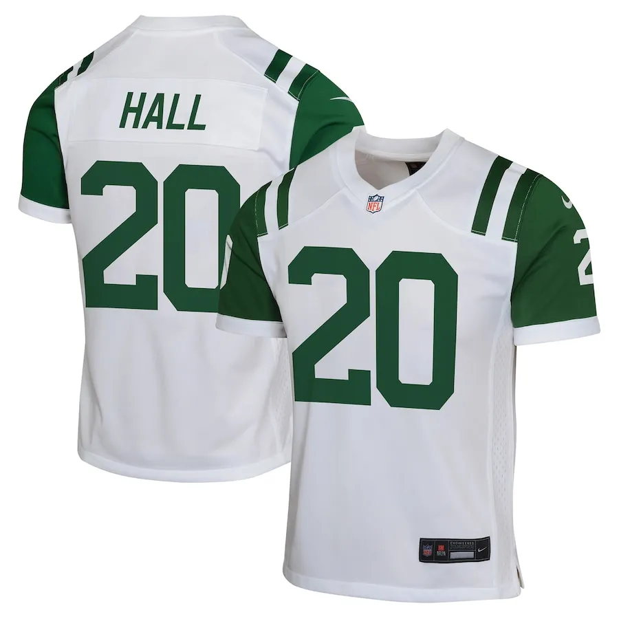 Breece Hall New York Jets Nike Youth Alternate Game Jersey - White