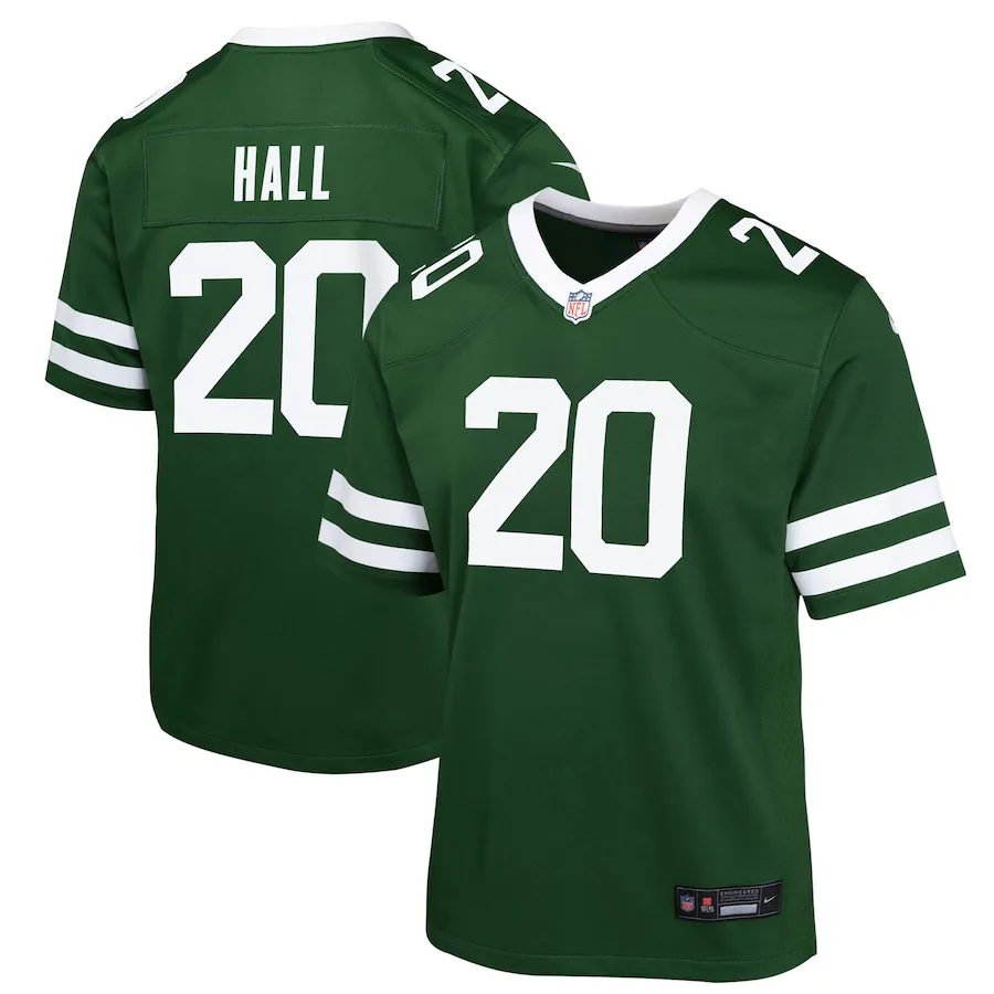 Breece Hall New York Jets Nike Youth Game Jersey - Green