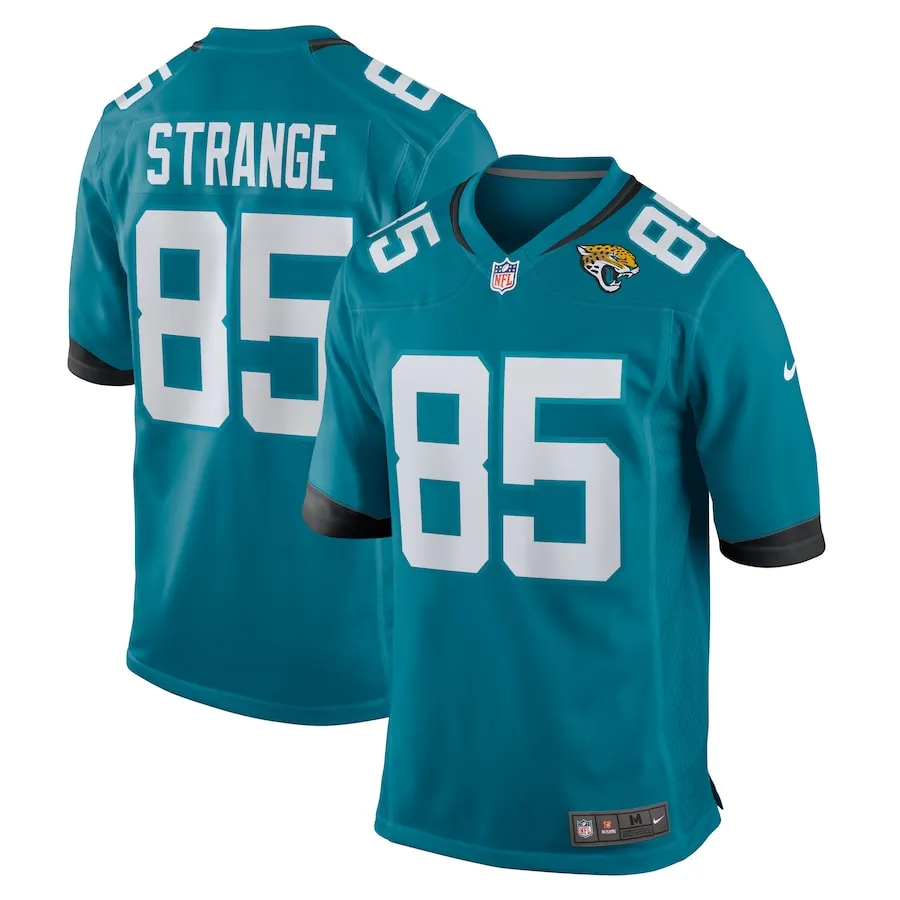 Brenton Strange Jacksonville Jaguars Nike Team Game Jersey -  Teal