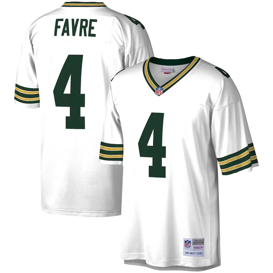 Brett Favre Green Bay Packers Mitchell &amp Ness Legacy Replica Jersey - White