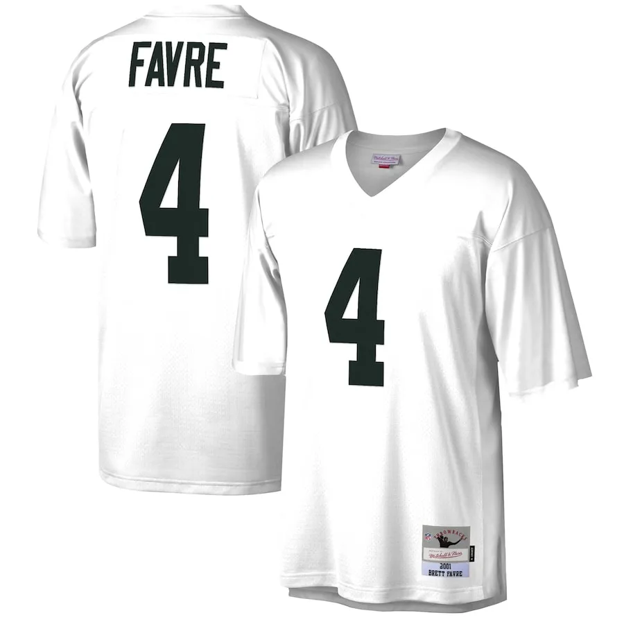 Brett Favre Green Bay Packers Mitchell &amp Ness Legacy Replica Jersey - White 7624