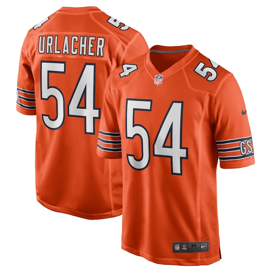 Brian Urlacher Chicago Bears Nike Retired Player Alternate Game Jersey - Orange