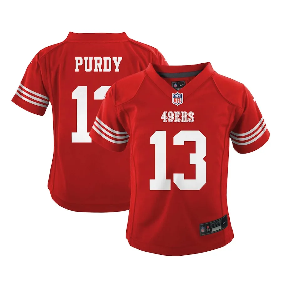 Brock Purdy San Francisco 49ers Nike Infant Team Player Game Jersey - Scarlet
