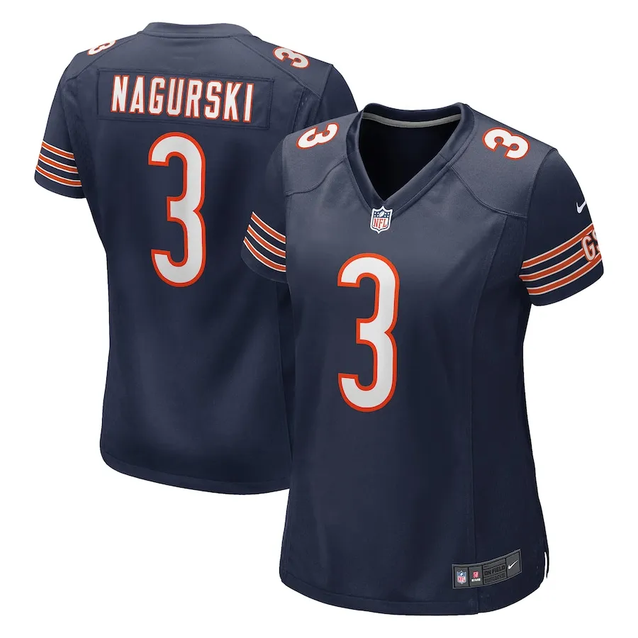 Bronko Nagurski Chicago Bears Nike Women's Game Retired Player Jersey - Navy