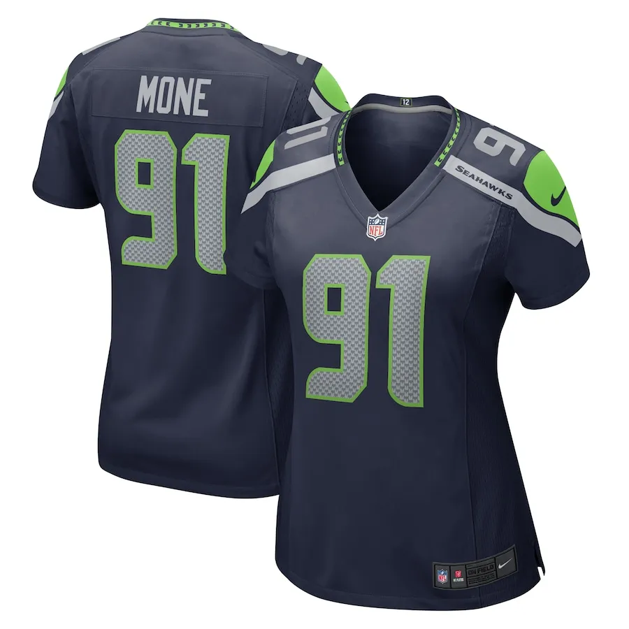 Bryan Mone Seattle Seahawks Nike Women's  Game Jersey - College Navy