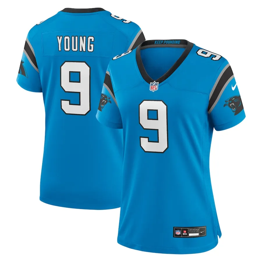 Bryce Young Carolina Panthers Nike Women's Player Jersey - Blue