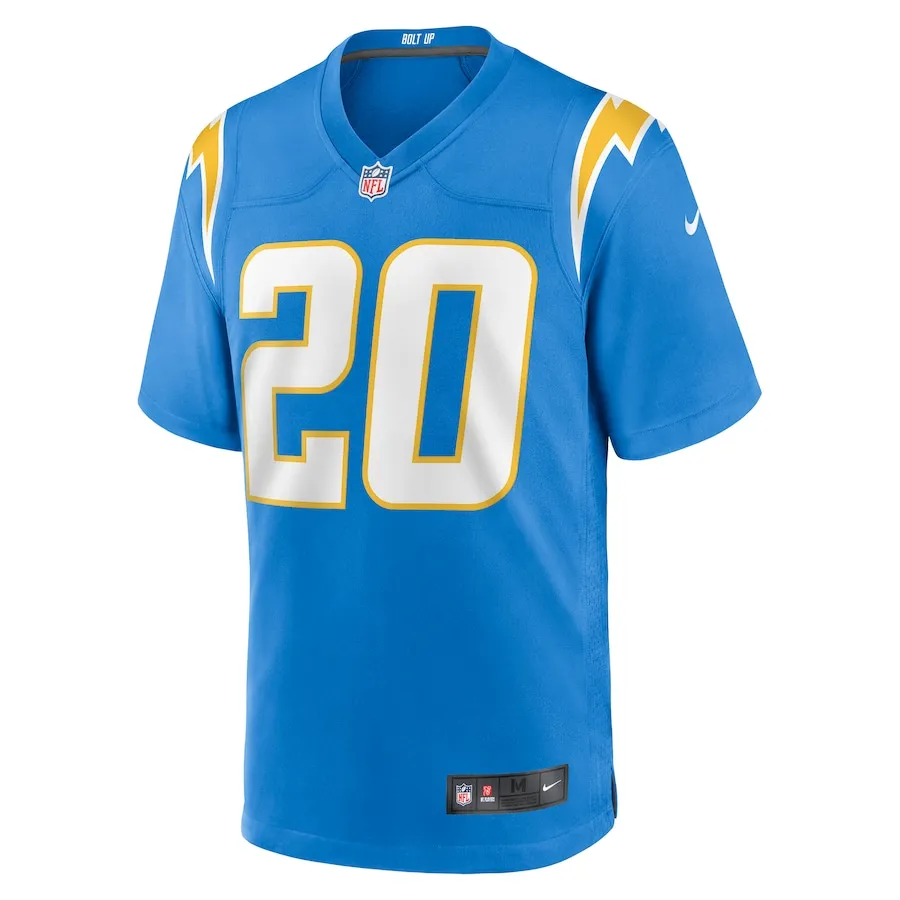 Cam Hart Los Angeles Chargers Nike Team Game Jersey -  Powder Blue